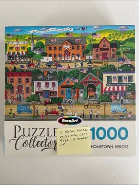 Rose Art Hometown Heroes 1000 Piece Puzzle